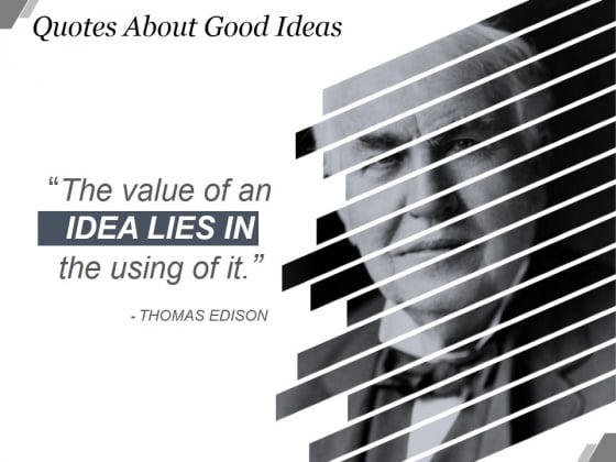 Quotes About Good Ideas Ppt PowerPoint Presentation Background Image Quotes About Good Ideas Ppt PowerPoint Presentation Background Image