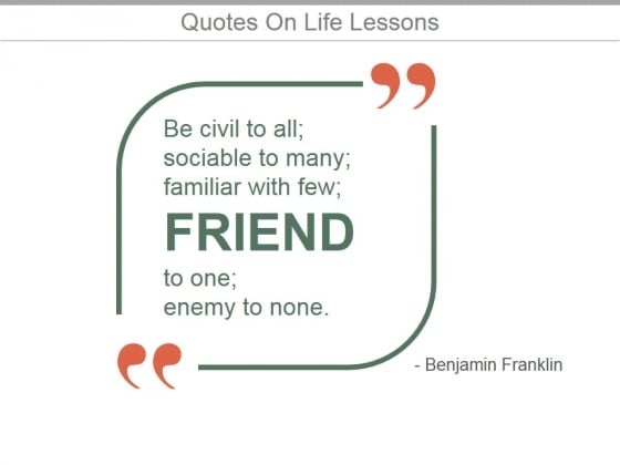 Quotes On Life Lessons Ppt PowerPoint Presentation Show Quotes On Life Lessons Ppt PowerPoint Presentation Show
