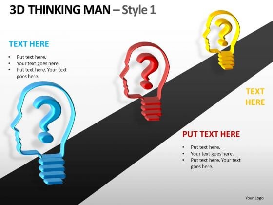 Questions Ahead Thinking Men PowerPoint Templates And Ppt Slides Questions Ahead Thinking Men PowerPoint Templates And Ppt Slides