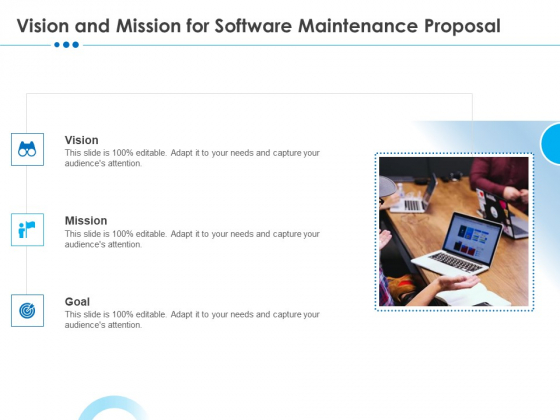 RFP Software Maintenance Support Vision And Mission For Software Maintenance Proposal Icons PDF RFP Software Maintenance Support Vision And Mission For Software Maintenance Proposal Icons PDF