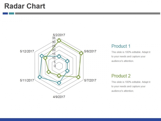 Radar Chart Vector