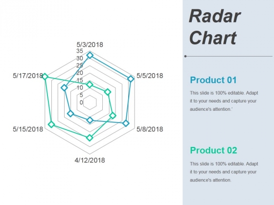 Radar Chart Vector