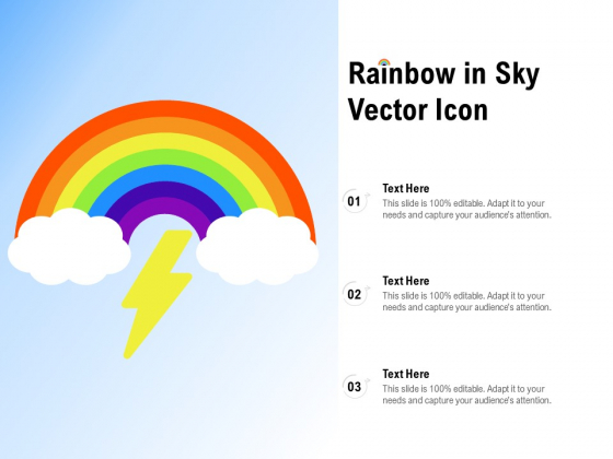 Rainbow In Sky Vector Icon Ppt Infographic Template Files PDF Rainbow In Sky Vector Icon Ppt Infographic Template Files PDF