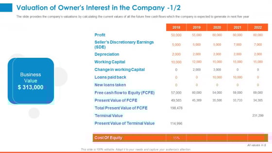Raising Company Capital From Public Funding Sources Valuation Of Owners Interest In The Company Microsoft PDF Raising Company Capital From Public Funding Sources Valuation Of Owners Interest In The Company Microsoft PDF