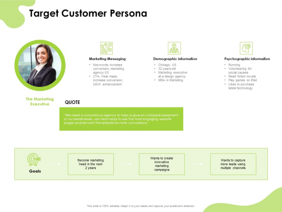 Reach Your Target Audience Target Customer Persona Ppt Ideas Grid PDF Reach Your Target Audience Target Customer Persona Ppt Ideas Grid PDF