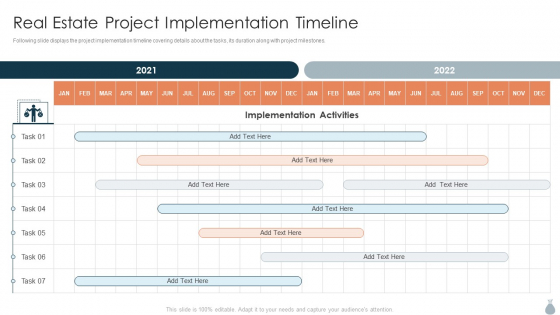 Real Estate Development Project Financing Real Estate Project Implementation Timeline Infographics PDF Real Estate Development Project Financing Real Estate Project Implementation Timeline Infographics PDF