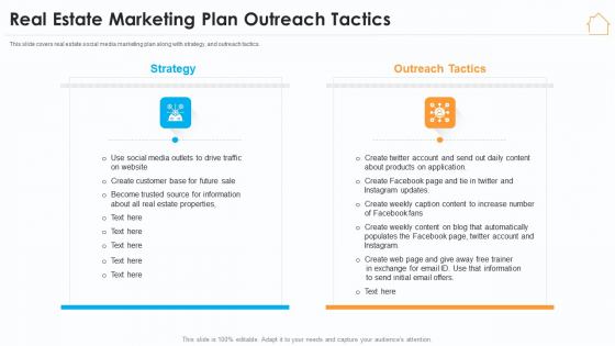 Real Estate Marketing Strategy Vendors Real Estate Marketing Plan Outreach Tactics Brochure PDF Real Estate Marketing Strategy Vendors Real Estate Marketing Plan Outreach Tactics Brochure PDF