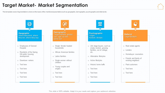 Real Estate Marketing Strategy Vendors Target Market Market Segmentation Microsoft PDF Real Estate Marketing Strategy Vendors Target Market Market Segmentation Microsoft PDF