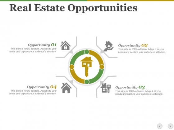 real estate opportunities ppt powerpoint presentation show design