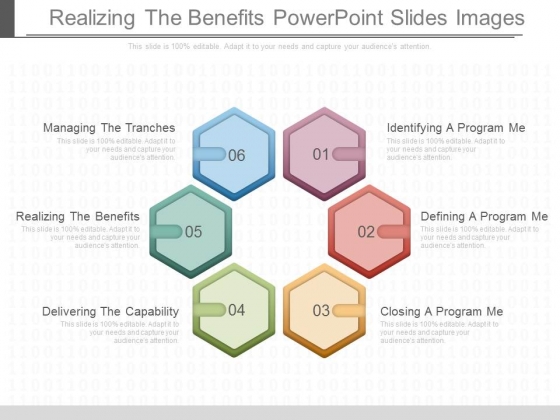 Realizing The Benefits Powerpoint Slides Images