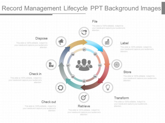 Record Management Lifecycle Ppt Background Images Record Management Lifecycle Ppt Background Images