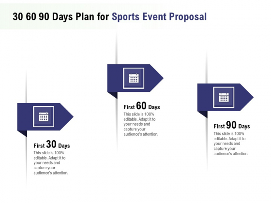 Recreational Program 30 60 90 Days Plan For Sports Event Proposal Ppt Ideas Gridlines PDF Recreational Program 30 60 90 Days Plan For Sports Event Proposal Ppt Ideas Gridlines PDF