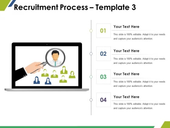Recruitment Process Template 4 Ppt PowerPoint Presentation File Pictures