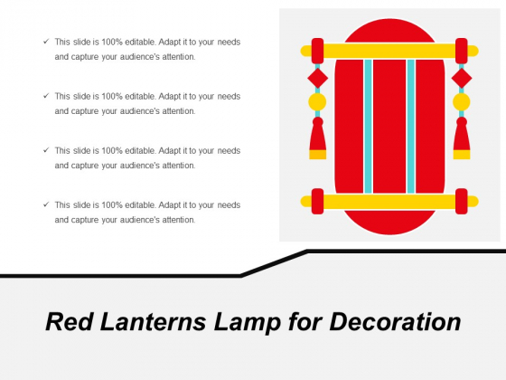 Red Lanterns Lamp For Decoration Ppt PowerPoint Presentation File Show PDF Red Lanterns Lamp For Decoration Ppt PowerPoint Presentation File Show PDF
