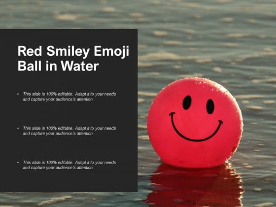 Red Smiley Emoji Ball In Water Ppt PowerPoint Presentation Portfolio Introduction Red Smiley Emoji Ball In Water Ppt PowerPoint Presentation Portfolio Introduction