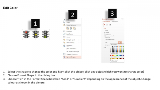 Red Yellow Green Traffic Lights Powerpoint Templates Red Yellow Green Traffic Lights Powerpoint Templates