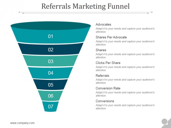 Referrals Marketing Funnel Ppt PowerPoint Presentation Show Referrals Marketing Funnel Ppt PowerPoint Presentation Show