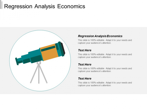 Regression Analysis Economics Ppt PowerPoint Presentation Ideas Inspiration Cpb