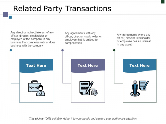 Related Party Transactions Ppt PowerPoint Presentation Show Vector Related Party Transactions Ppt PowerPoint Presentation Show Vector