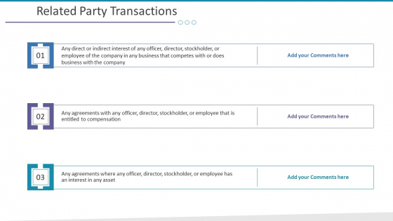 Related Party Transactions Ppt Slides Summary PDF Related Party Transactions Ppt Slides Summary PDF