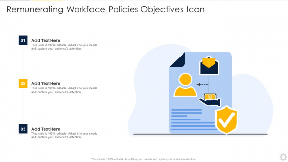 Remunerating Workface Policies Objectives Icon Sample PDF Remunerating Workface Policies Objectives Icon Sample PDF