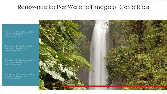 Renowned La Paz Waterfall Image Of Costa Rica Background PDF
