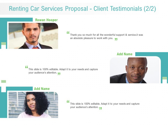 Renting Car Services Proposal Client Testimonials Teamwork Structure PDF Renting Car Services Proposal Client Testimonials Teamwork Structure PDF
