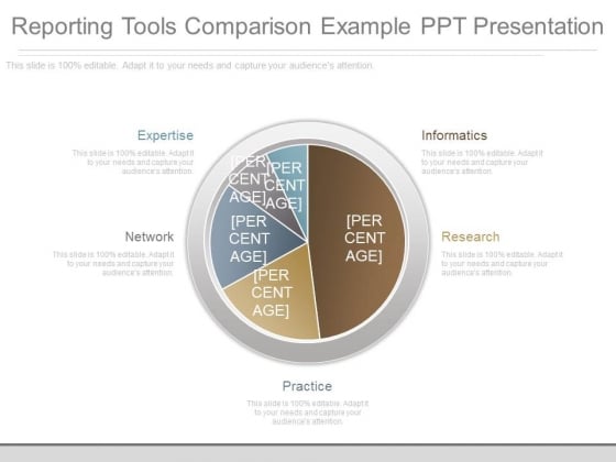 Reporting Tools Comparison Example Ppt Presentation