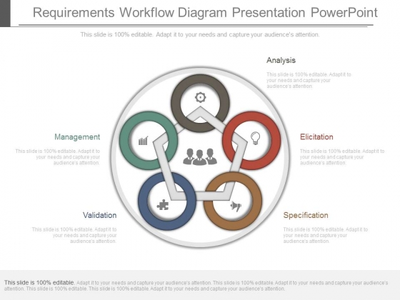 Requirements Workflow Diagram Presentation Powerpoint
