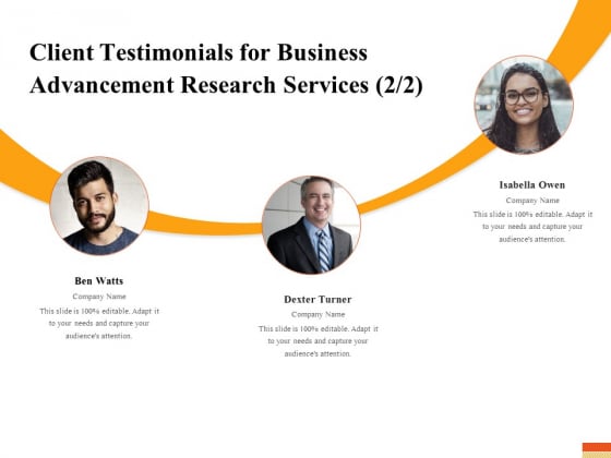 Research Advancement Services Client Testimonials For Business Advancement Research Services Audience Pictures PDF Research Advancement Services Client Testimonials For Business Advancement Research Services Audience Pictures PDF
