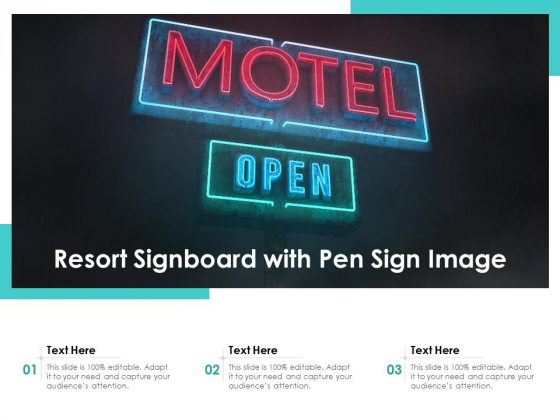 Resort Signboard With Pen Sign Image Ppt PowerPoint Presentation Gallery Deck PDF Resort Signboard With Pen Sign Image Ppt PowerPoint Presentation Gallery Deck PDF