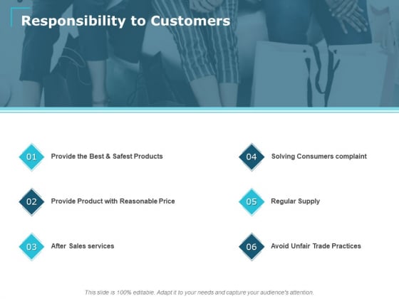 Responsibility To Customers Ppt PowerPoint Presentation Infographics Grid Responsibility To Customers Ppt PowerPoint Presentation Infographics Grid