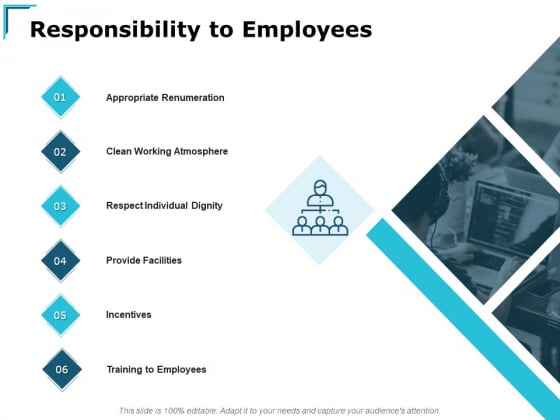 Responsibility To Employees Ppt PowerPoint Presentation Inspiration Example Responsibility To Employees Ppt PowerPoint Presentation Inspiration Example