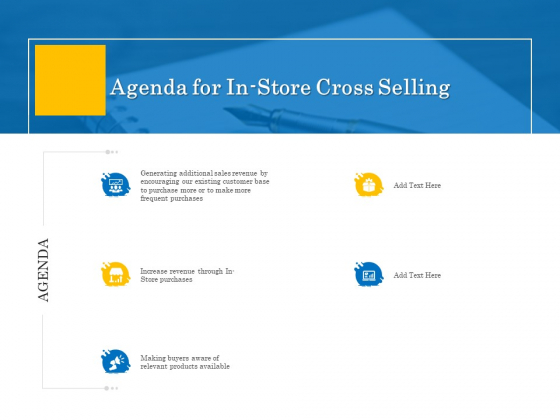 Retail Cross Selling Techniques Agenda For In Store Cross Selling Mockup PDF Retail Cross Selling Techniques Agenda For In Store Cross Selling Mockup PDF