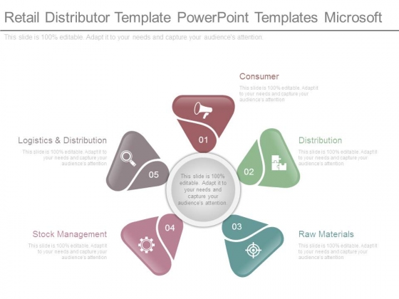 Retail Distributor Template Powerpoint Templates Microsoft