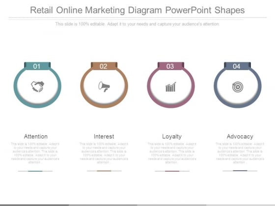 Retail Online Marketing Diagram Powerpoint Shapes Retail Online Marketing Diagram Powerpoint Shapes