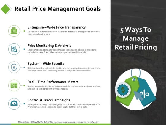 Retail Price Management Goals Ppt PowerPoint Presentation Summary Diagrams Retail Price Management Goals Ppt PowerPoint Presentation Summary Diagrams