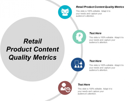 Retail Product Content Quality Metrics Ppt PowerPoint Presentation File Gridlines Cpb
