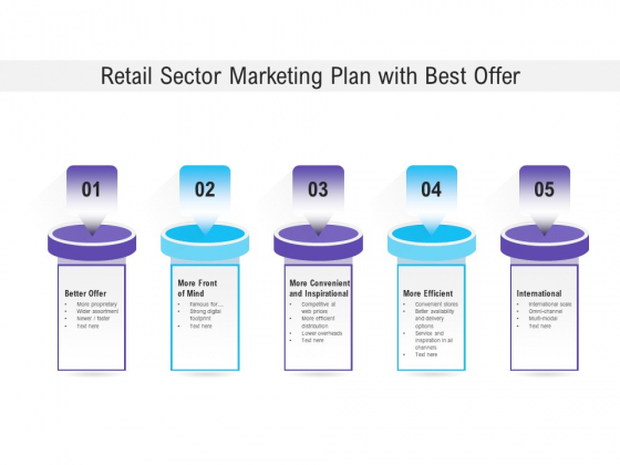 Retail Sector Marketing Plan With Best Offer Ppt PowerPoint Presentation Inspiration Graphics PDF Retail Sector Marketing Plan With Best Offer Ppt PowerPoint Presentation Inspiration Graphics PDF