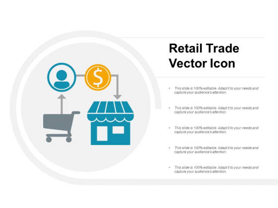 Retail Trade Vector Icon Ppt Powerpoint Presentation Model Clipart