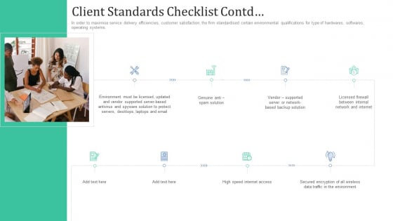 Retaining Clients Improving Information Technology Facilities Client Standards Checklist Contd Rules PDF Retaining Clients Improving Information Technology Facilities Client Standards Checklist Contd Rules PDF