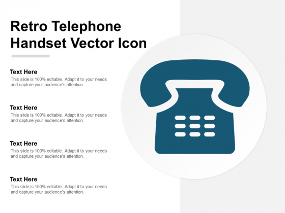 Retro Telephone Handset Vector Icon Ppt Powerpoint Presentation Model Design Ideas Retro Telephone Handset Vector Icon Ppt Powerpoint Presentation Model Design Ideas