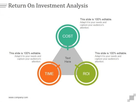 Return On Investment Analysis Ppt PowerPoint Presentation Rules