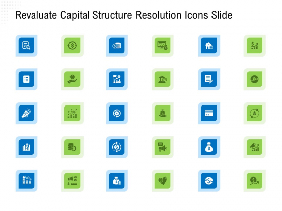 Revaluate Capital Structure Resolution Revaluate Capital Structure Resolution Icons Slide Formats PDF Revaluate Capital Structure Resolution Revaluate Capital Structure Resolution Icons Slide Formats PDF