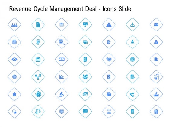 Revenue Cycle Management Deal Icons Slide Ppt Ideas Portfolio PDF Revenue Cycle Management Deal Icons Slide Ppt Ideas Portfolio PDF