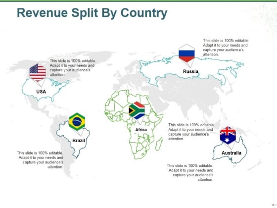 Revenue Split By Country Ppt PowerPoint Presentation Pictures Display
