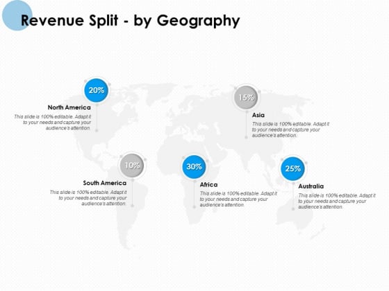 Revenue Split By Geography Ppt PowerPoint Presentation Outline Show Revenue Split By Geography Ppt PowerPoint Presentation Outline Show