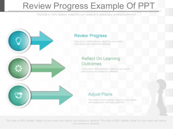 Review Progress Example Of Ppt Review Progress Example Of Ppt