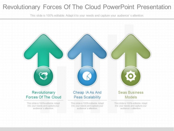 Revolutionary Forces Of The Cloud Power Point Presentation