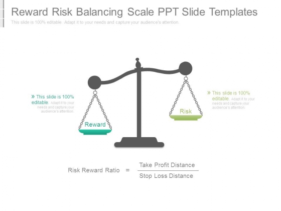 Reward Risk Balancing Scale Ppt Slide Templates Reward Risk Balancing Scale Ppt Slide Templates